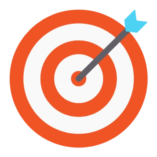 Target with arrow in the bullseye
