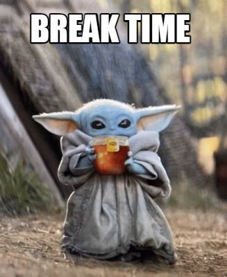 Grogu (Baby Yoda) cradling a cup of soup in both hands